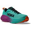 HOKA One One Bondi 8 Электрический Аква Черный Мужские Кроссовки 1123202-EQB