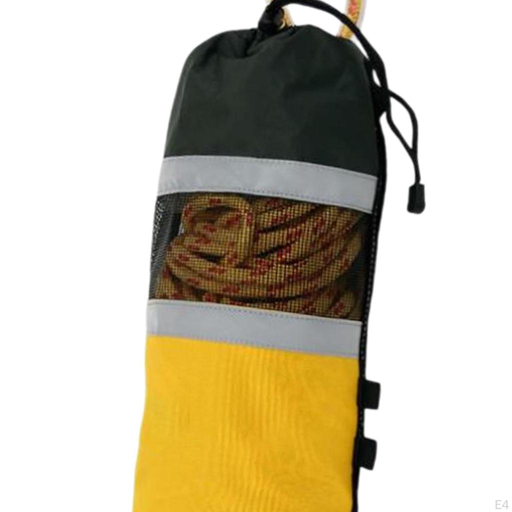 Сумка с веревкой — необходимое спасательное снаряжение для катания на лодке