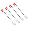 2pcs/4pcs Replacement Tweeter Front Speaker Wire Adapter Speaker Wiring Harness Connector Adapter