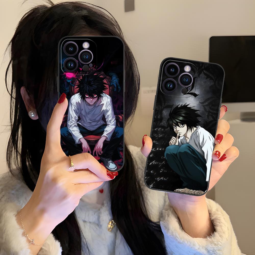Чехол для мобильного телефона Death Note L Lawliet для iPhone 17 16 15 14 13 12 11 X XR XS 8 7 Air Pro Max Plus Mini Цветной Чехол Чехол