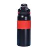 Stainless Steel Sports Thermos with Straw - Large Capacity Portable Water Bottle