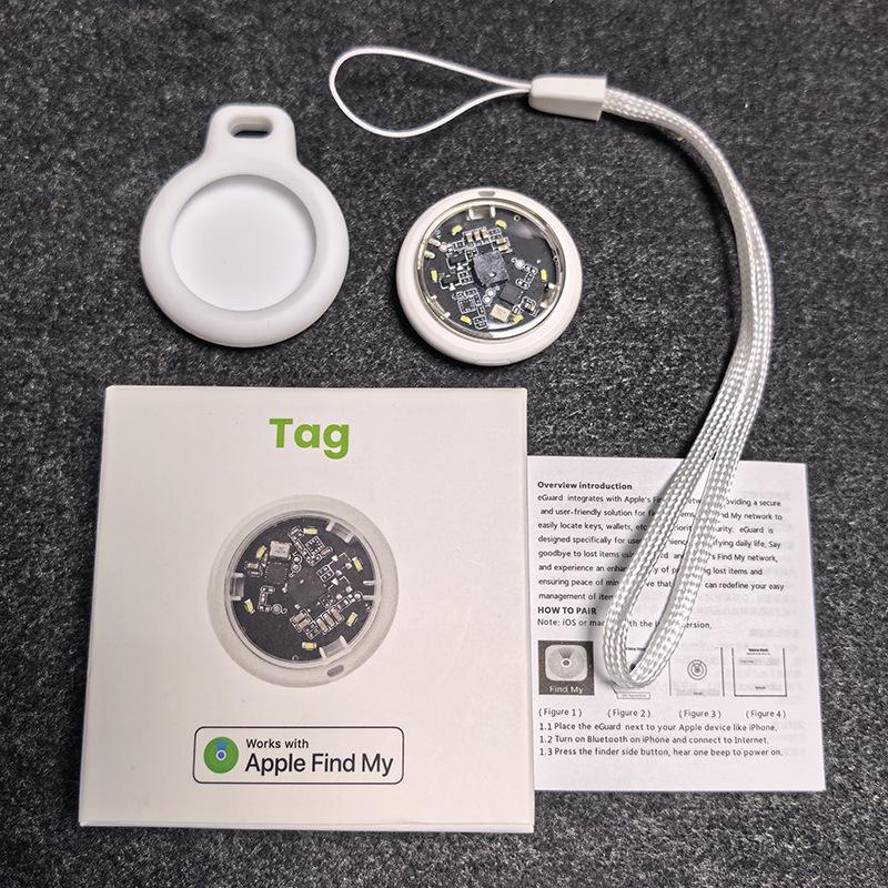 GPS-трекер для домашних животных с мигающим индикатором для Apple AirTag Find My Locator