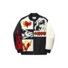 Li Ning Daily Prosperity Series Logo Print Loose Comfortable Jacket Men Jacket Black White AJMU041-2