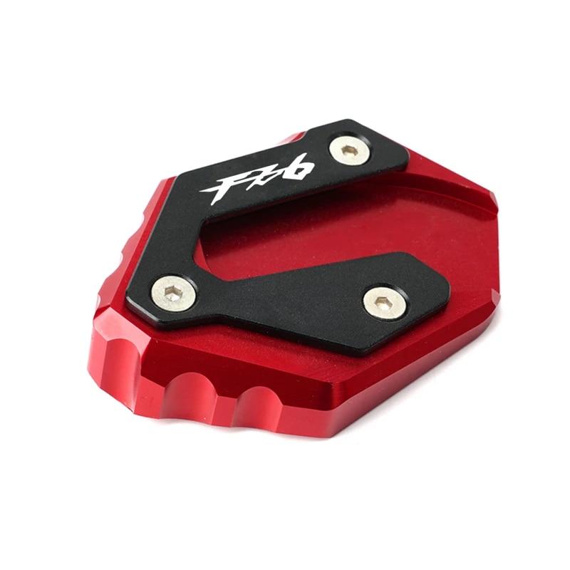 For Yamaha FZ1 FZ 1 2006-2015 FZ6 FZ6R FZ6-S2 2004-2009 Accessories Motorcycle Aluminum Kickstand Foot Side Stand Extension Pad