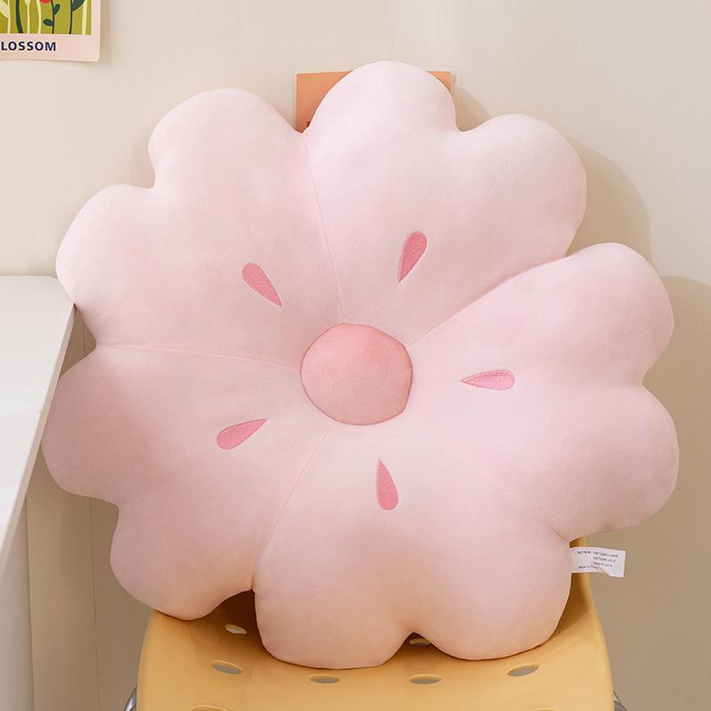 45/65 см декоративная подушка с четырьмя листочками клевера SakuraPlush, ультрамягкая плюшевая подушка для сиденья, цветочный коврик для дивана, декор для дома и автомобиля