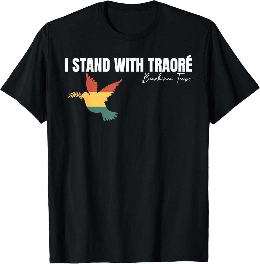 I Stand With Burkina Faso-Ibrahim Traoré T-Shirt Unisex T-Shirt