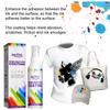 100ml Sublimation Coating Spray Clothes Ironing Heat Transfer Abrasion and Stain Resistant Multi-Purpose Good Adhesion