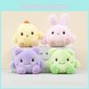Soft Rabbit Plush Toy With Short Fur For Gifts And Kids Room Decor Keychain