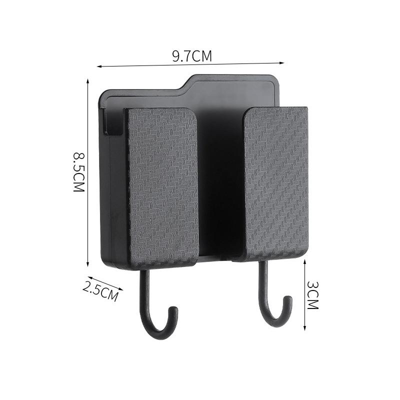 Универсальный держатель пульта дистанционного управления, кронштейн для зарядки телефона, кронштейн для пульта дистанционного управления кондиционера, настенная полка, подставка