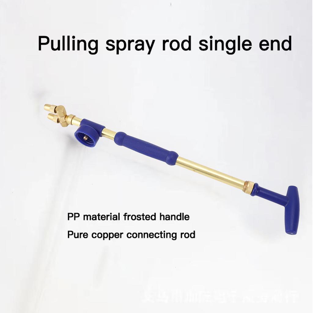 Pulling Spray Rod Hand Pressure Sprayer Stainless Steel Copper Plant Watering Wand Pulling Spray Rod with Hose for Garden Bottle