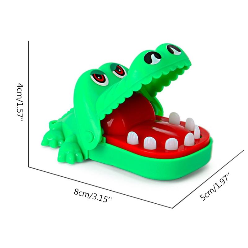 for Crocodile Teeth Toys Game for Kids for Crocodile Biting Finger Dentist Games Funny Toys for Creative Keychain Pendan