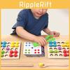 Wooden For Toy Kids Bead Pairing Puzzle To Promote Development Concentration