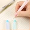 Press Retractable Pencil Eraser Correction Supplies Pen Style Pencil Rubber