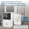 Tuya WiFi Wireless Visual Doorbell Smart Home HD Camera Intelligent Intercom Motion Detection Rechargeable Recording Doorbell