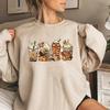 Halloween Horror Coffee Sweatshirt Fall Coffee Sweater Pumpkin Spice Sweatshirts Women Clothes Coffee Lover Pullovers Hoodie Unisex