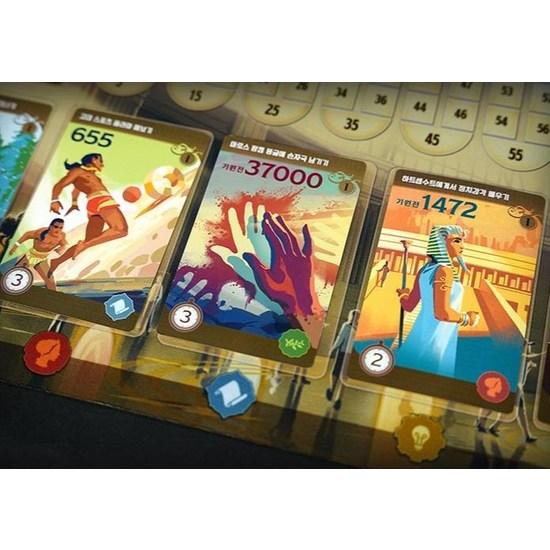 Корейские настольные игры Trekking Into History, популярная корейская игра