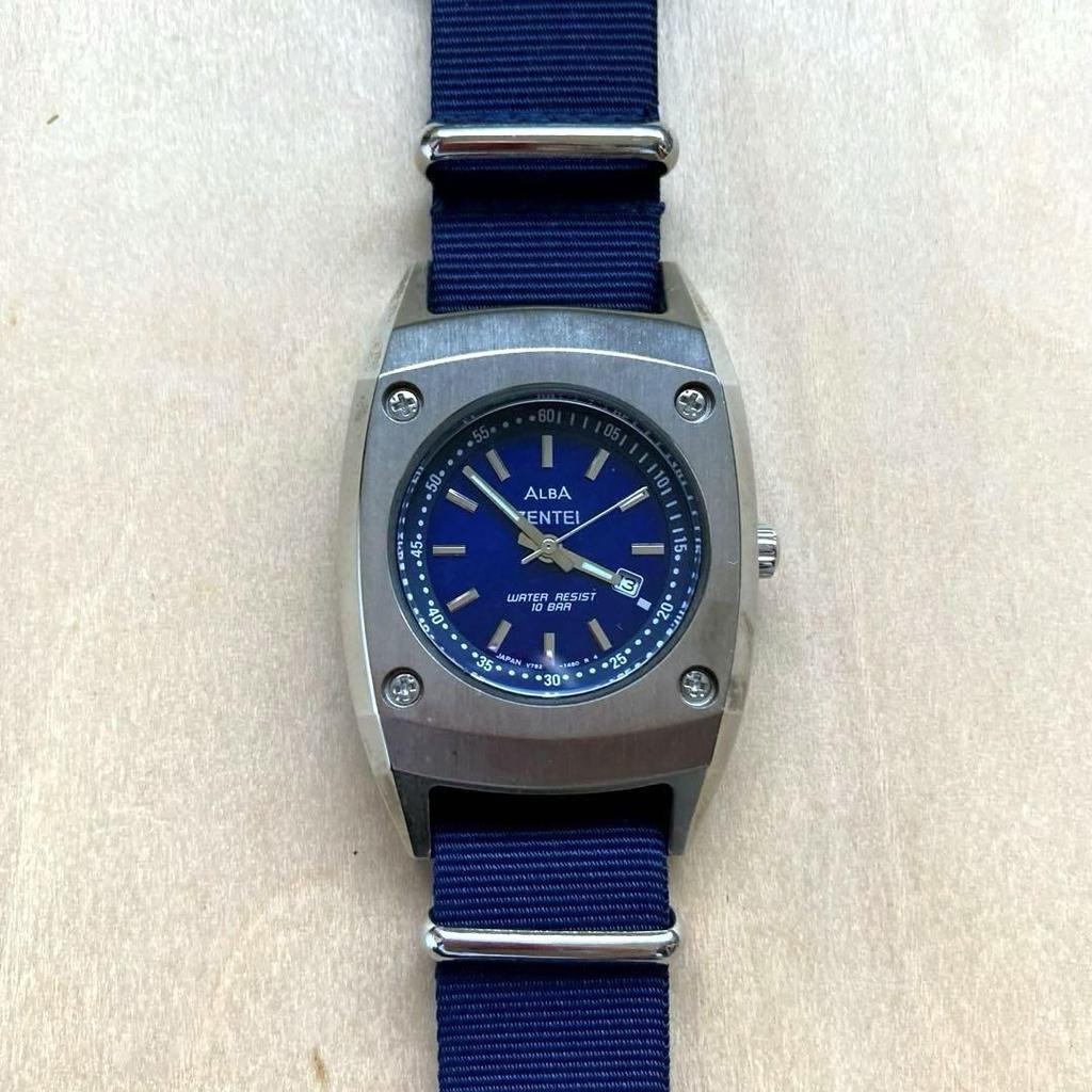 [Б/У] Часы ALBA ZENTEI V782-0810, Винтажные, Редкие