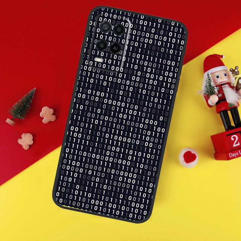 Hacker Binary Matrix Rain Case For Oppo A78 A98 A18 A38 A58 A5 A6 Pro A54 A74 A94 A17 A57 A80 A60 A40 A96 A76 A16 A15