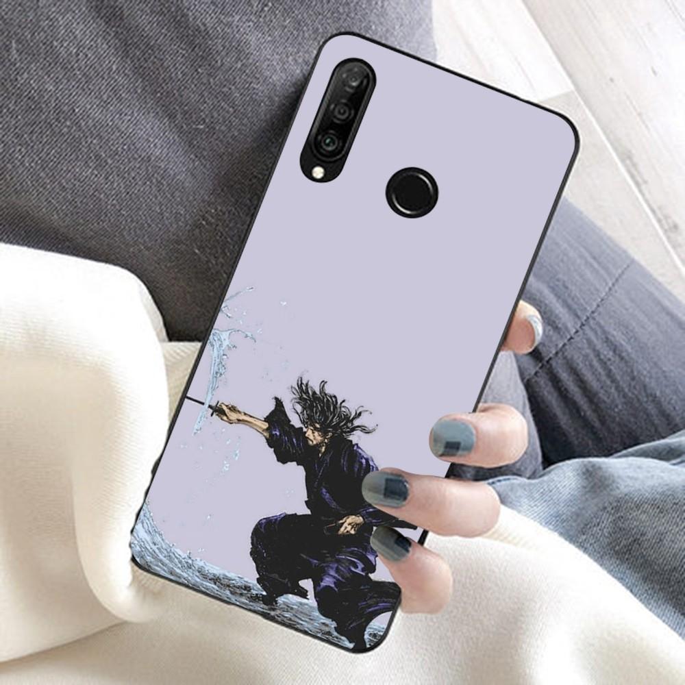 Чехол для телефона Vagabond Manga для Huawei Honor 10 lite 9 20 7A 9X 30 50 60 70 pro plus Мягкий силиконовый чехол
