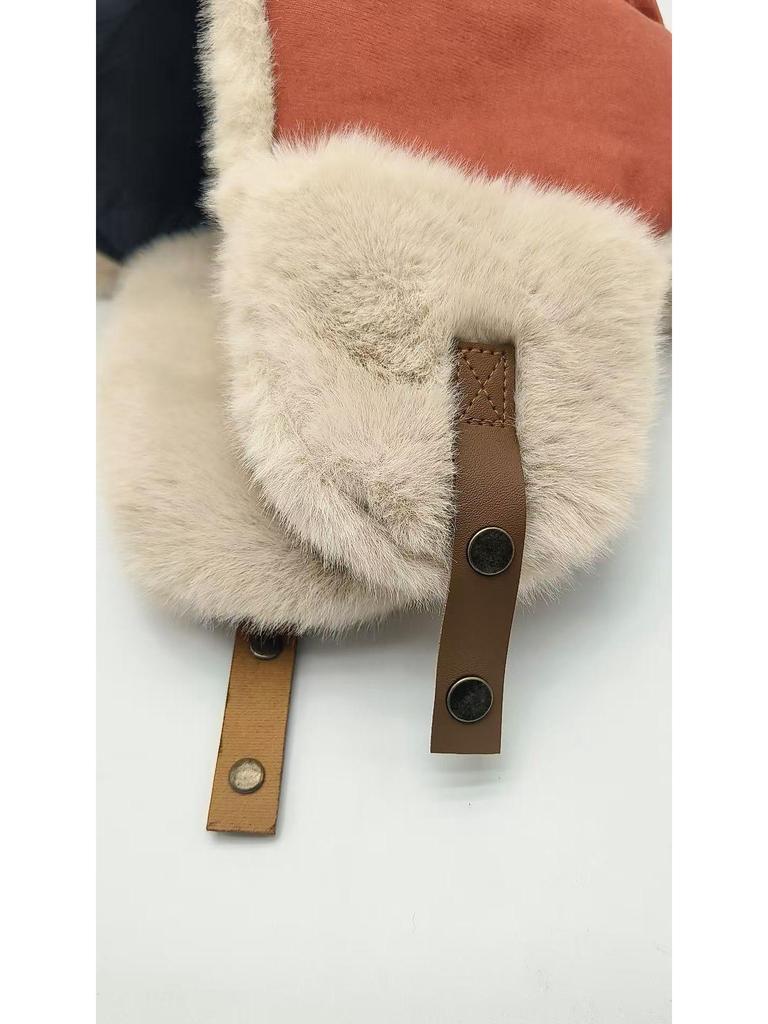 Шапка с теплой флисовой подкладкой и защитой ушей для зимних видов спорта на открытом воздухе