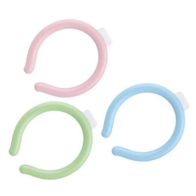 Охлаждающая трубка для шеи Уличный охладитель для шеи Летние многоразовые носимые ледяные кольца Ледяные охлаждающие кольца для жаркой погоды на улице Спорт