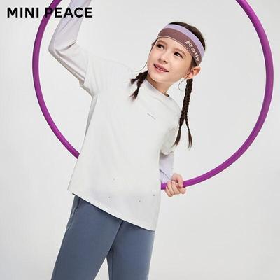Спортивная футболка с длинным рукавом для девочек MiniPeace