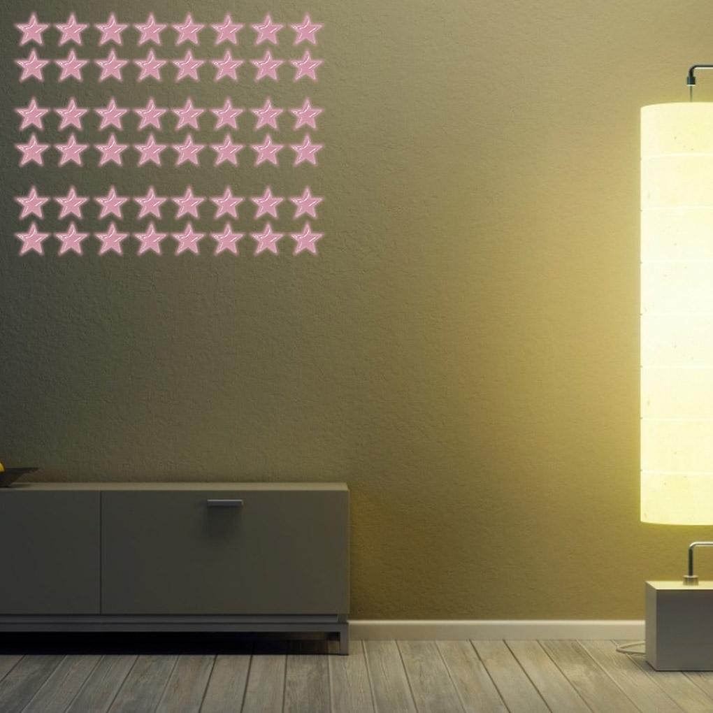 Светящиеся наклейки Пластиковые Звезды Наклейки На Стены Патч Наклейка Декор для Спальни Новые