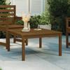 VidaXL Garden Table Honey Brown 82.5x82.5x45 Cm Solid Pine Wood 824123
