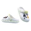 Удобные Дышащие Летние Мультяшные Клоги для Девочек и Мальчиков для Игр в Помещении и на Открытом Воздухе
