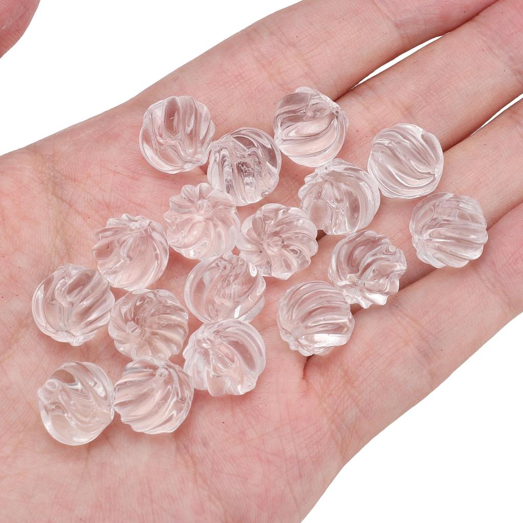 5 шт. Стеклянные бусины Ребристые Свободные Разделительные бусины для изготовления ювелирных изделий DIY Браслет Ожерелье