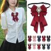 Jewelry Accessories Bowknot Brooches Back Pin Crystal Rhinestone Bowtie New Bow Ties Women