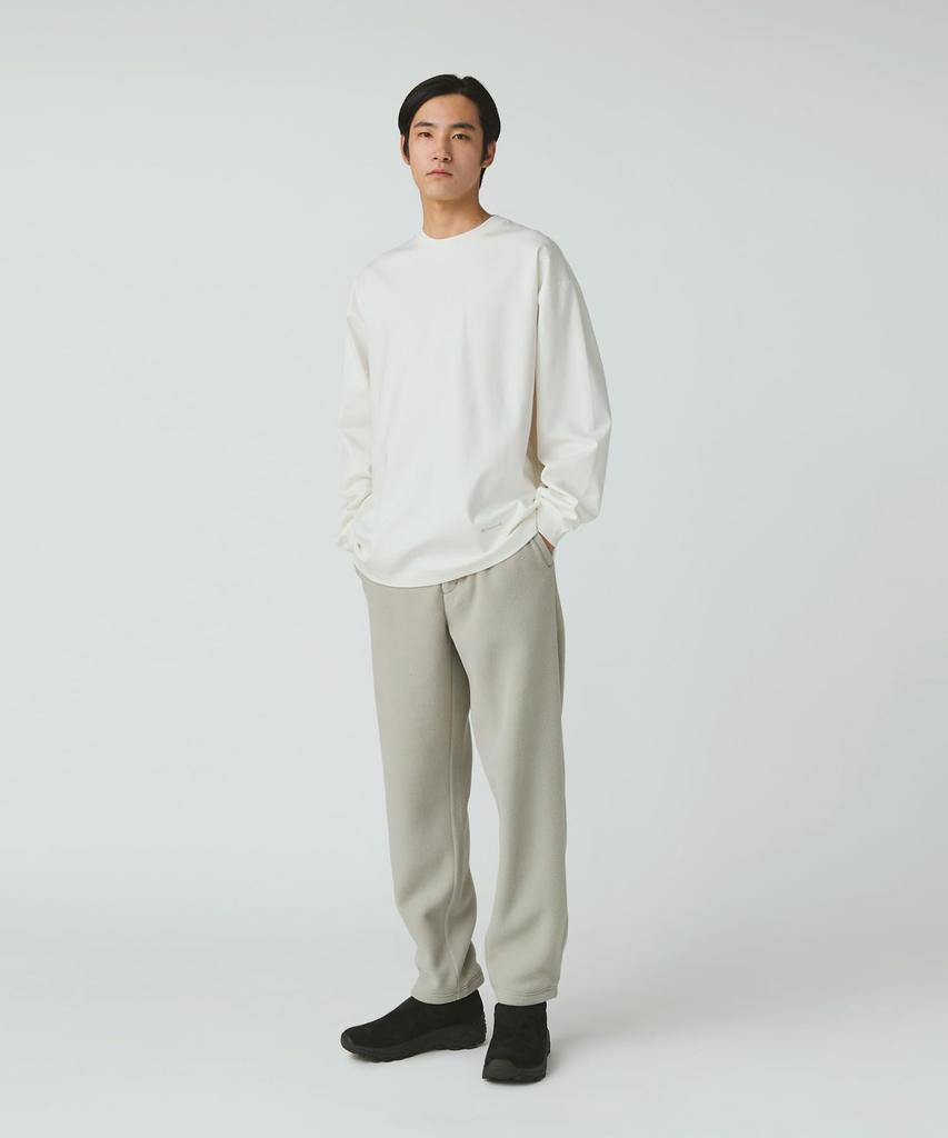 Snow Peak Мерсеризованная футболка с длинным рукавом из органического хлопка SW-25AU010, Sew, мужская/женская, XL,