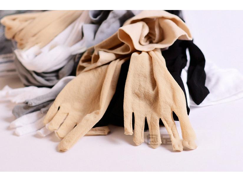 Мужские бесшовные колготки 360° с пятью пальцами - ультратонкие прозрачные дышащие носки средней высоты талии