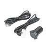 Адаптер аудиокабеля AUX IN USB подходит для Peugeot 307 407 308 408 508 3008