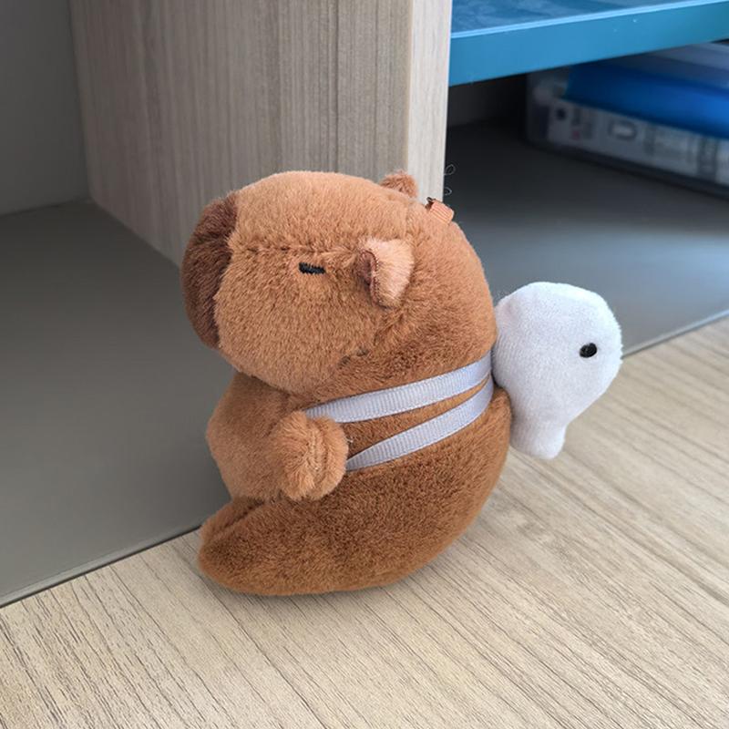 Капибара плюшевая кукла мультфильм брелок кулон мягкая кукла рюкзак кулон автомобиль сумка брелок декор детский подарок брелок