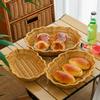 Multipurpose Imitation Rattan Fruit Plate Wedding Candy Flower Storage