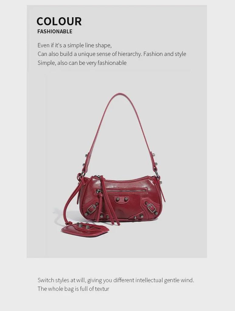 Модная сумка через плечо в японском стиле: Универсальная, спортивная, шикарная сумка через плечо и подмышки для студенток