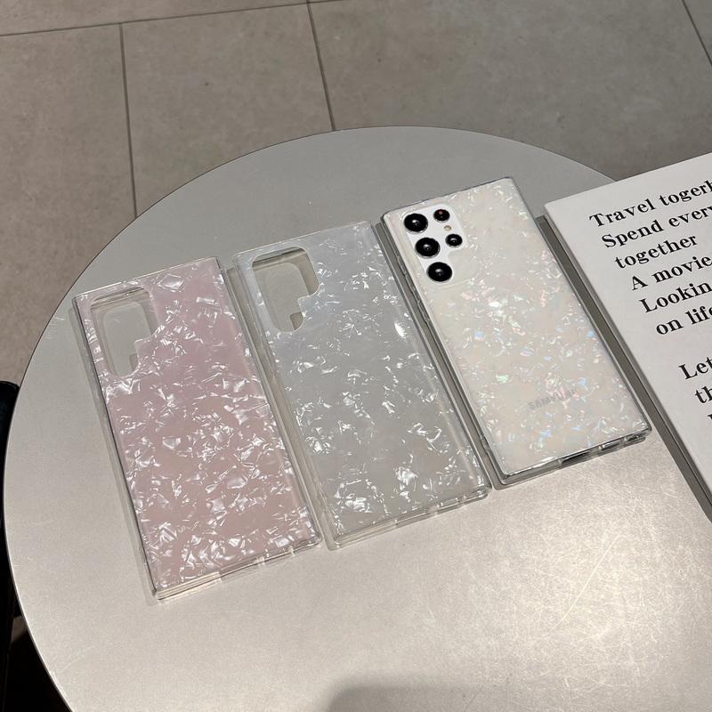 Модный блестящий чехол Dream Shell IMD для телефона Samsung S25 Ultra и других - Противоударный и стильный