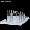 Carbide Burr Set Die Grinder Rotary Tool Rasp for Dremel Wood Carving Bits Metal Grinding Engraving Cutting Trimming Porting