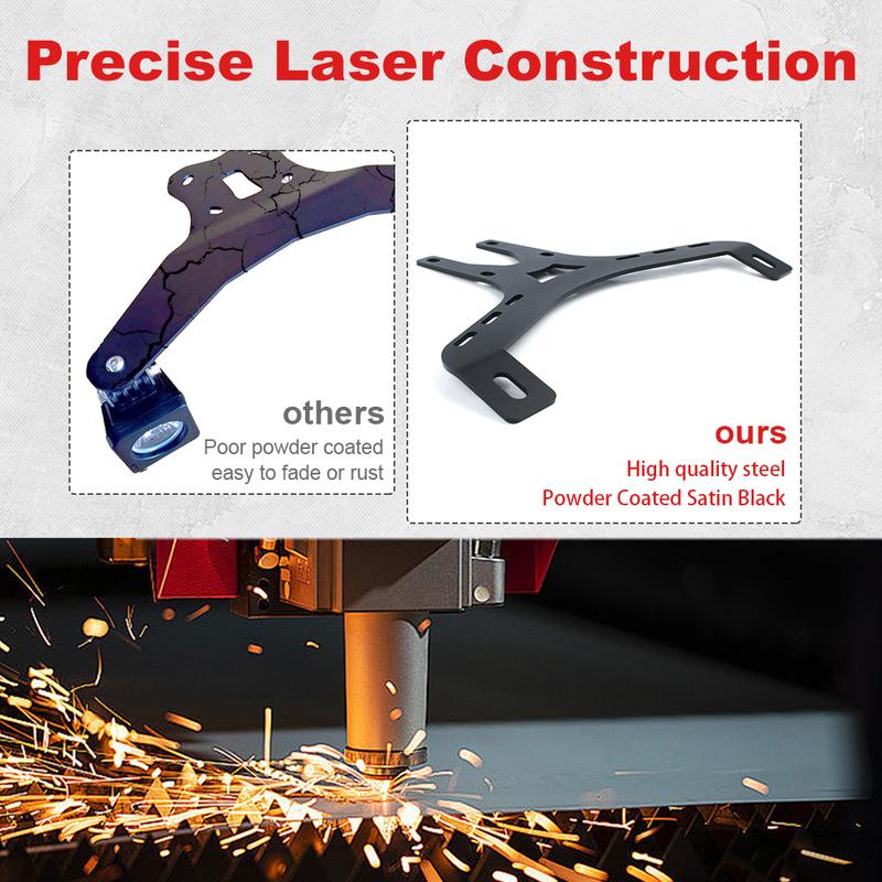 For Suzuki DRZ400 DRZ400E DRZ400S DRZ400SM 2000-2024 DR-Z 400Motorcycle Auxiliary Lights LED Lights Bracket Fog Lights Brackets