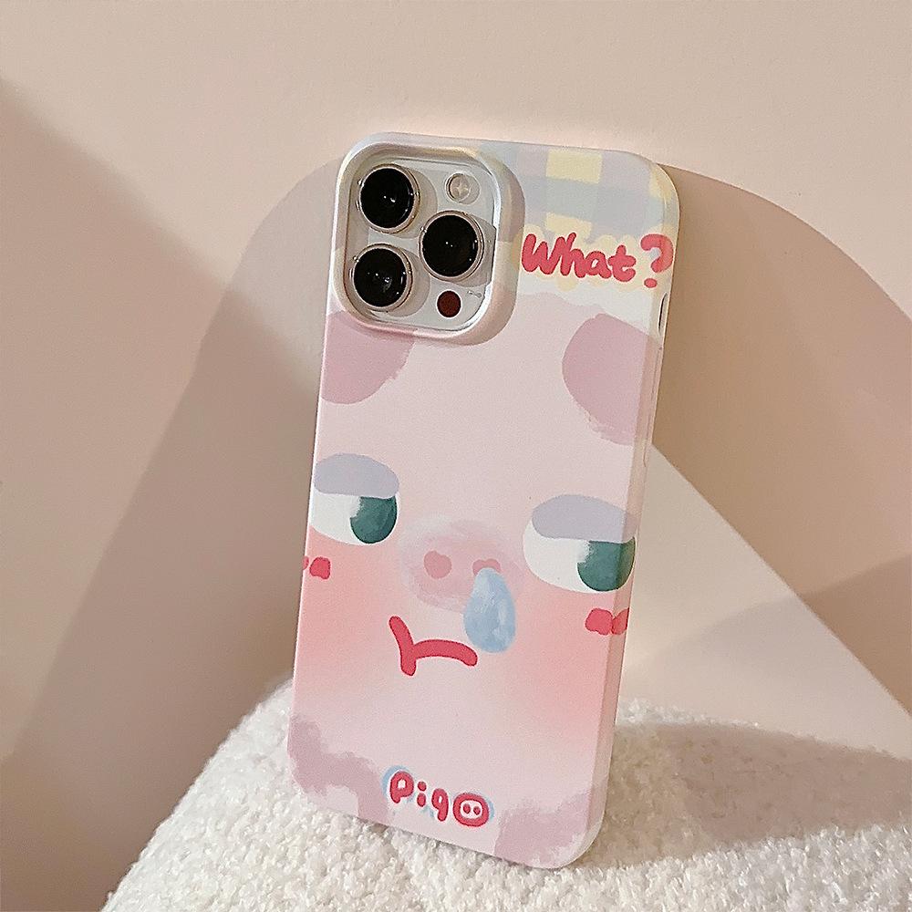 Cute girl 17promax Apple 16 suitable for iPhone 13 phone case 11 anime cartoon 12 film 15