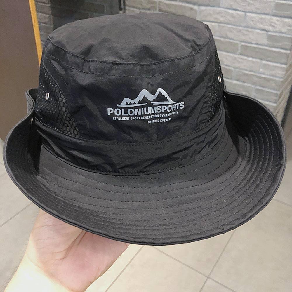 Quick-dry Bucket Hat Sun Protection Mountaineering Caps Fashion Fisherman Cap Camping Hiking