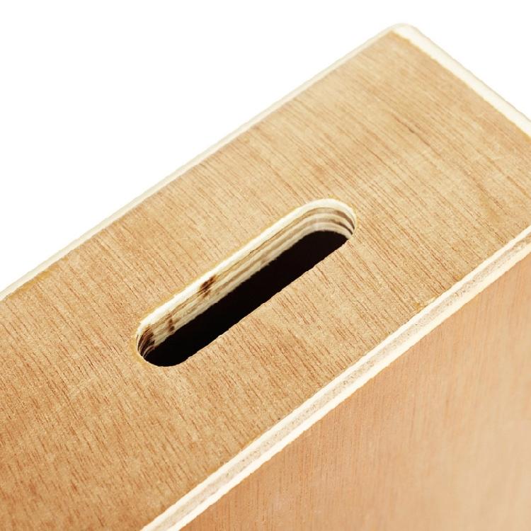 Hand Drum Easy to Carry Wood Rhythm Wood Hand Drum for Kids Home Performances