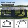 Starry Sky Inflatable Family Camping Tent: TC Cotton, All-Weather, No Installation Needed