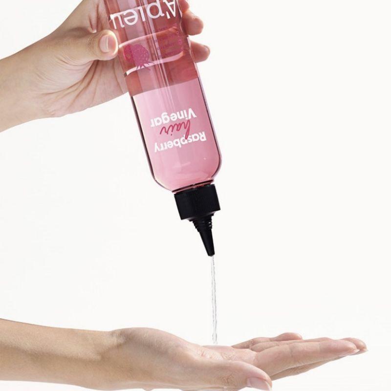A'PIEU Raspberry Hair Vinegar 200ml | pH Balancing Hair & Scalp Care for Smooth, Shiny Hair