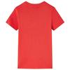 Детская красная футболка 92/104/116/128/140