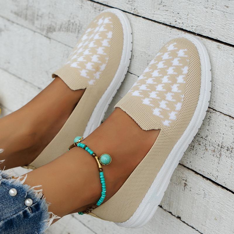 European and American Casual Flat Sole Single Shoes 2024 New Autumn Shallow Cut Sports Style Round Toe Women's Vulcanized Shoes