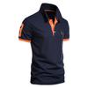 Deer Embroidered Polo Shirt Short Sleeve Judy Mesh Lapel Men's T-Shirt Plenty
