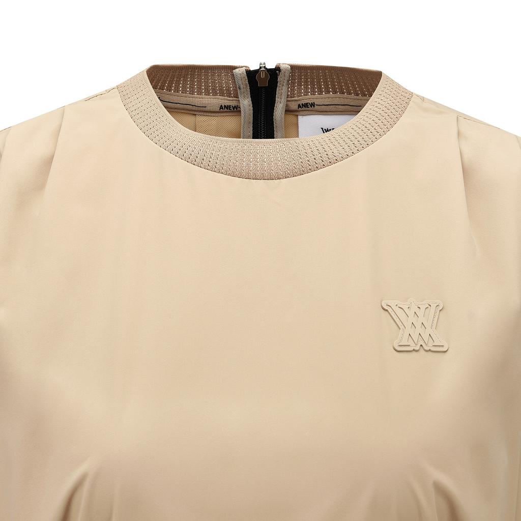 ANEW GOLF Women Layered Anorak T-Shirt_Be