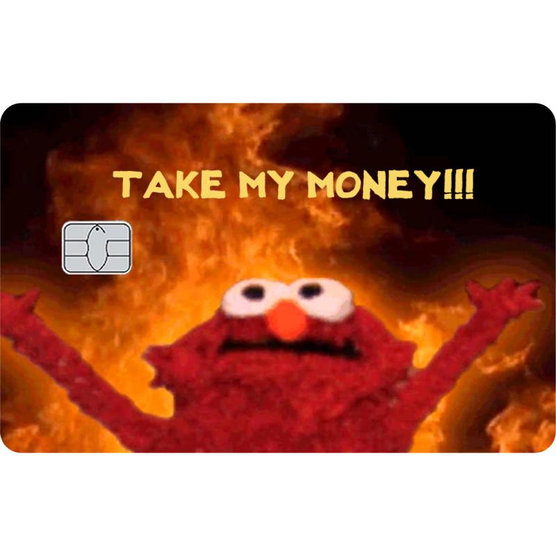 Модная Лицензия Охотника Матовая Наклейка-Скин на Кредитную Карту для VISA JCB Mastercard и Других IC-Карт Защита Декорация ACG
